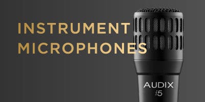 Audix Instrument Microphones