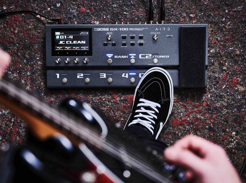 Boss GX-100 Guitar Multi Effects Processor | American Musical Supply