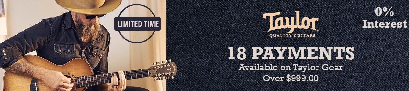 Taylor 18 Pay Promo