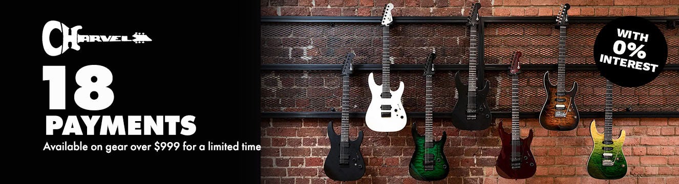 Charvel 18 Pay Promo