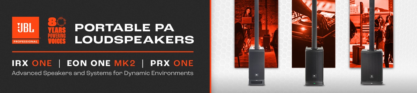 JBL Portable PA Loudspeakers