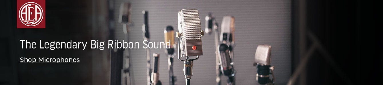 The Legendary Big Ribbon Sound - Shop Microphones