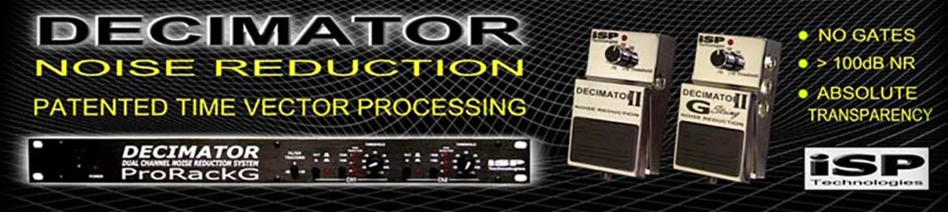 ISP Technologies Guitar Noise Gate Pedals