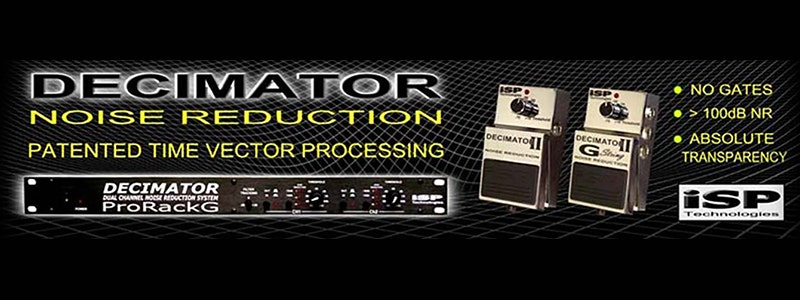 ISP Technologies Guitar Noise Gate Pedals