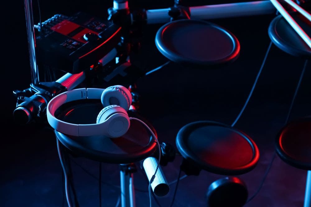 electronic drum set