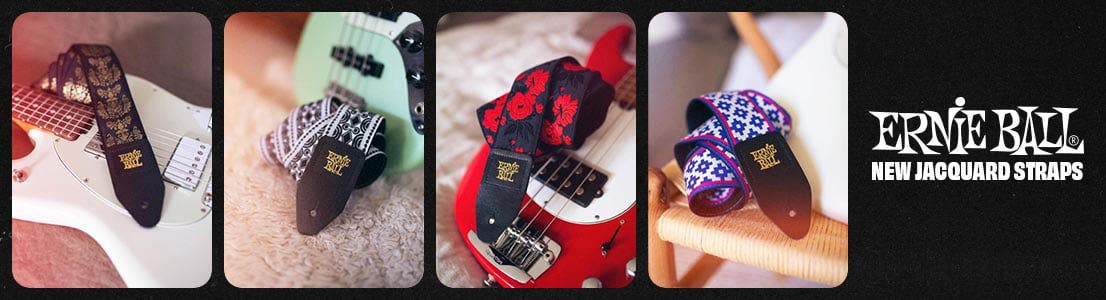 Ernie Ball - New Jacquard Straps