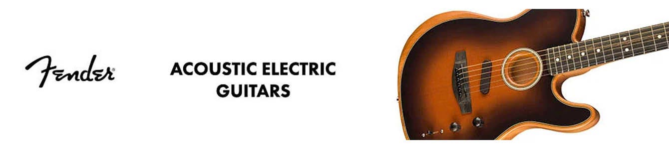 Fender Acoustic Electric Guitars