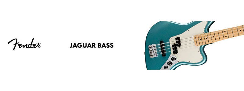 Fender Jaguar Bass Guitars