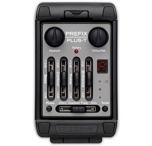 Fishman Prefix Plus-T onboard acoustic preamp and EQ