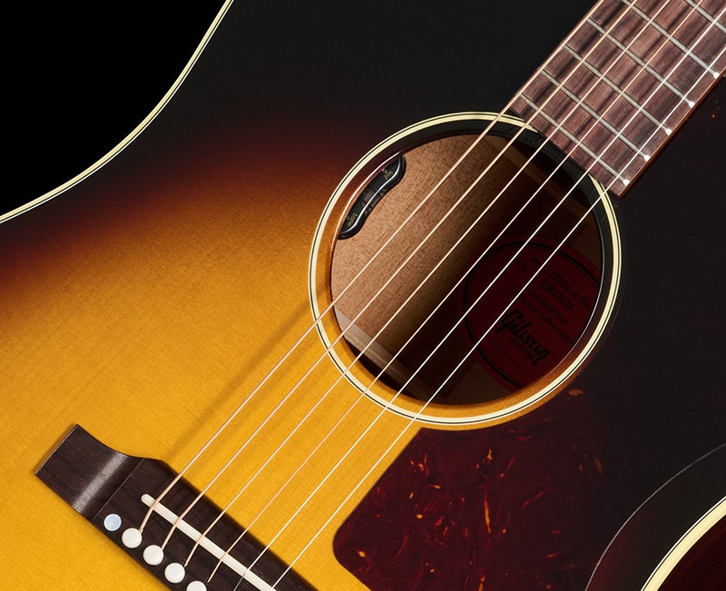 Gibson J-45 Faded 50's LR Baggs