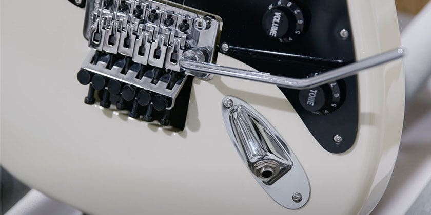 Lerxst Guitar Closeup