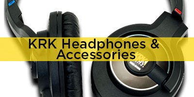 KRK Headphones and Accessories