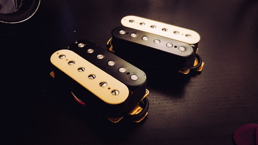 passive electric guitar pickups