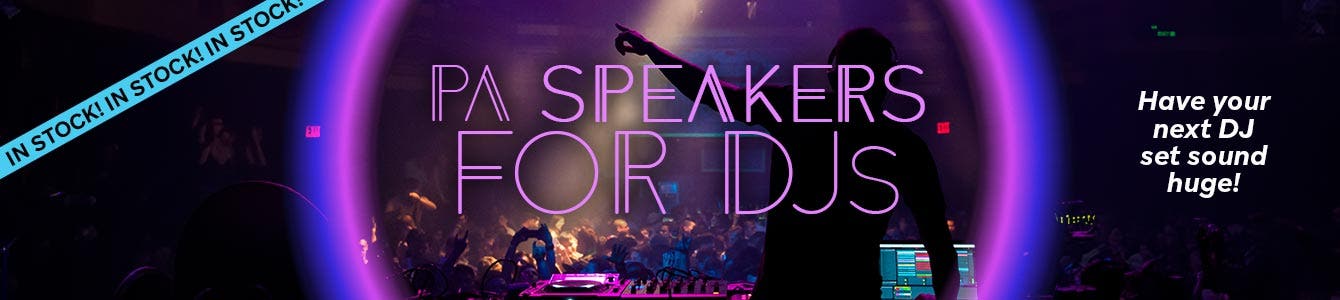 Top PA speakers for DJs