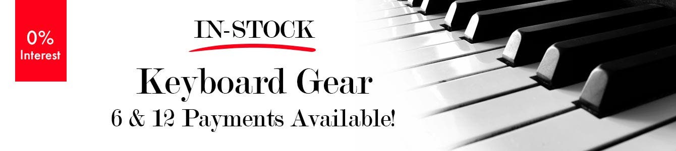 6 and 12 Pay | In-Stock Keyboard Gear