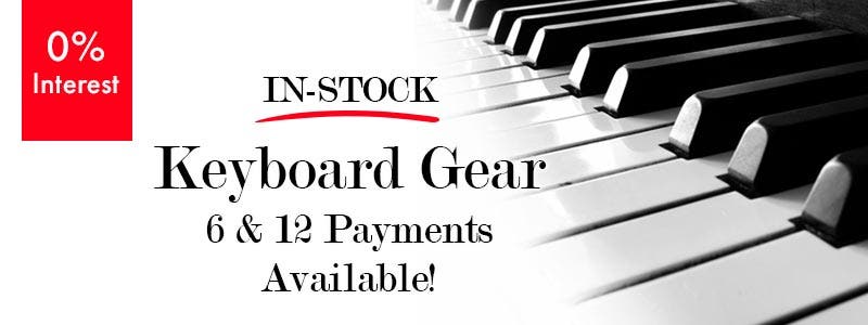 6 and 12 Pay | In-Stock Keyboard Gear