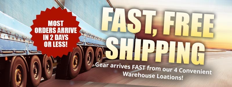 Fast, Free Shipping | Most Orders Arrive in 2 Days or Less