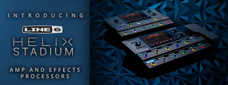 Introducing Line 6 Helix Stadium Amp and Effects Processors