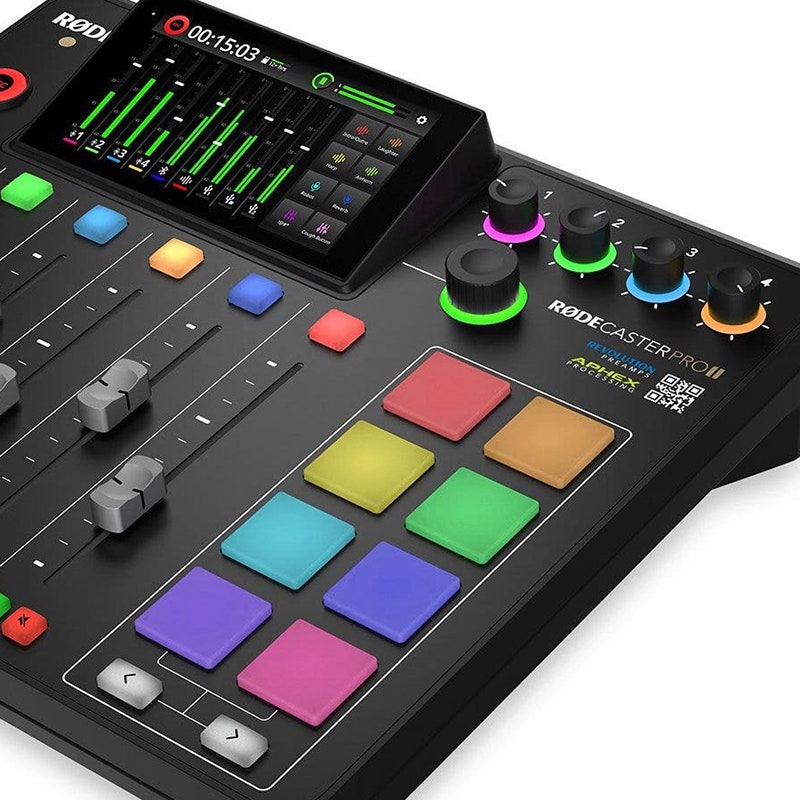 Rode Rodecaster Pro II Audio Production Studio Smart Pads