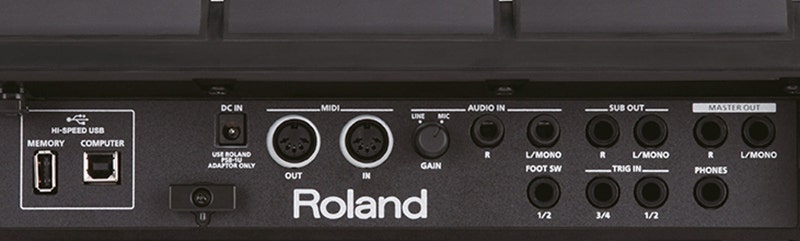 Roland SPD-SX PRO Audio Outputs