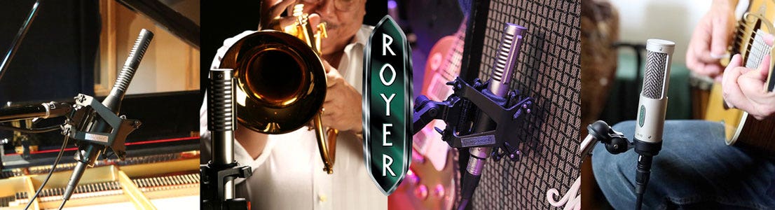 Royer Labs Microphone - Main Banner