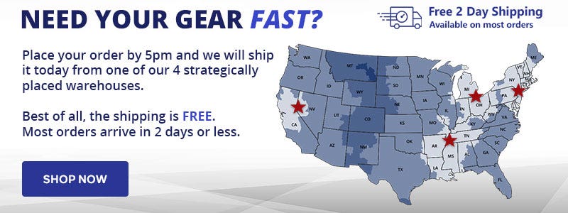 Fast and Free Shipping