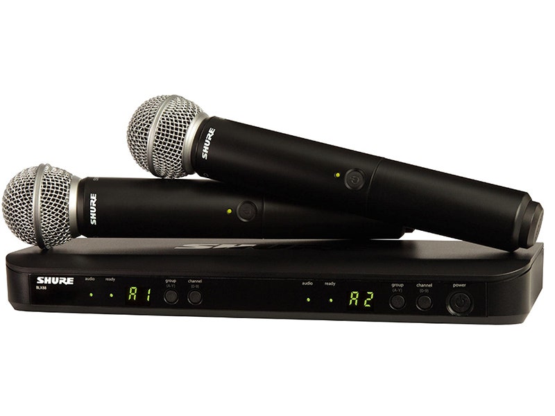 Shure BLX288SM58H10 How It Works