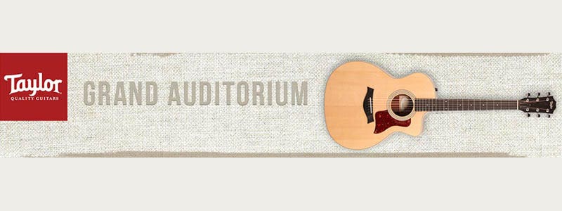 Taylor Grand Auditorium Guitars