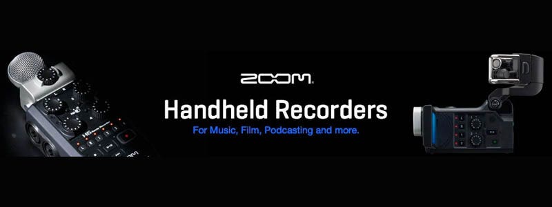 Zoom Handheld Recorders