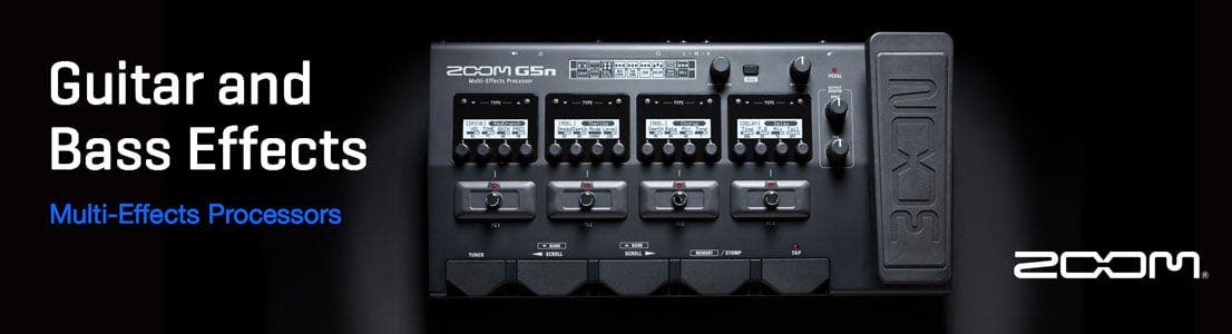 Zoom Guitar and Bass Effects