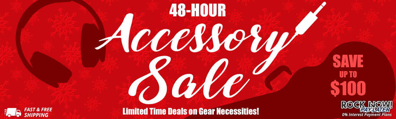 48-Hour Accessory Sale! Save up to $100 banner