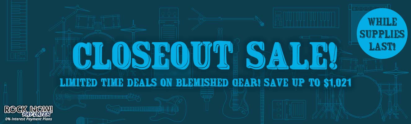 Closeout Sale | Limited Time Deals on Blemished Gear!