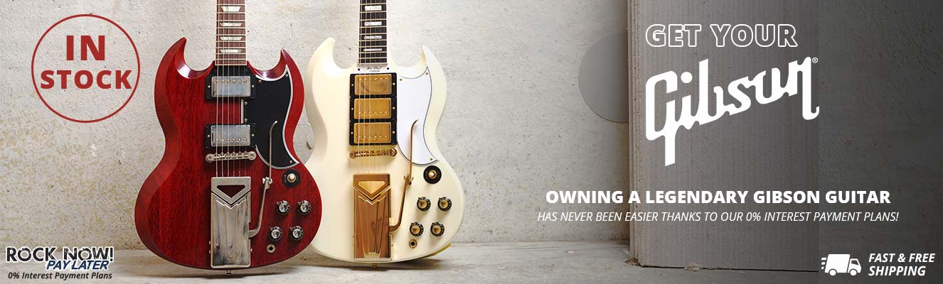 Legendary Gibson guitars are in stock and ready to ship