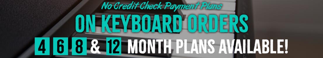 No Credit Check Payments Plans on Keybaord Gear
