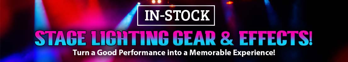 In-Stock Stage Lighting and Effects