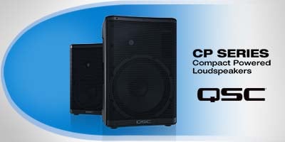 CP Series Compact Powered Loudpseakers