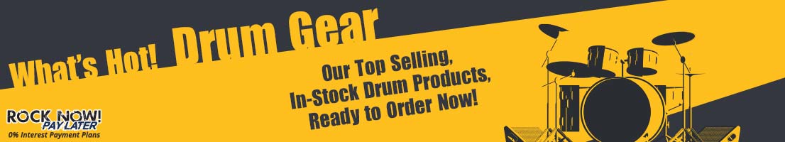 Top Selling In-Stock Drum Gear